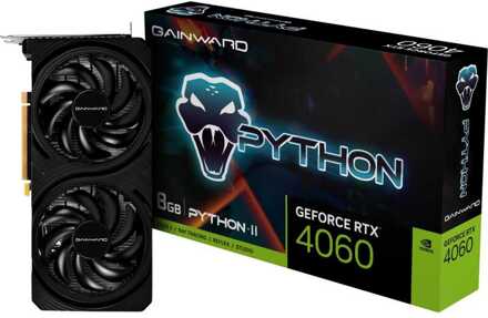 Gainward GeForce RTX 4060 Python II Grafische kaart