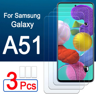 galaxy a51 Protective Glass on for samsung a 51 51a screen protector armor sheet tempered glas film samsunga51 galaxya51 1-3pcs