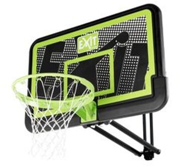 Galaxy Basketbalbord zonder dunkring Groen, Zwart