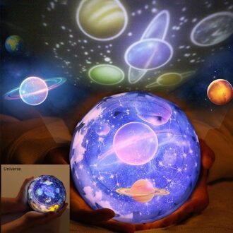 Galaxy Lamp Kleurrijke Sterrenhemel Projector Blueteeth Usb Voice Control Muziekspeler Led Nachtlampje Romantische Projectie Licht Gif UnivUnerse projector