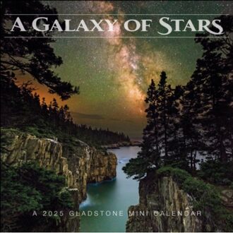 Galaxy Of Stars Mini Wall Calendar 2025 - Media, Gladstone