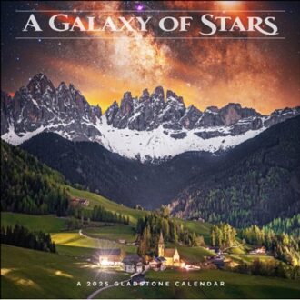 Galaxy Of Stars Square Wall Calendar 2025 - Media, Gladstone