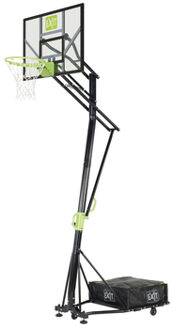 Galaxy Portable Basketbalring met dunkring Groen, Zwart