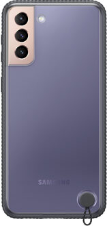 Galaxy S21 Plus Clear Protective Back Cover Zwart