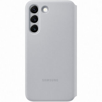 Galaxy S22 Led View Book Case Grijs