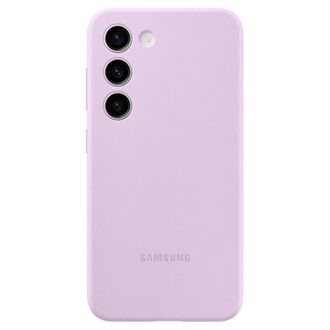 Galaxy S23+ Hoesje - Samsung Silicone Case - Lilac