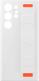 Galaxy S23 Ultra Silicone Grip Case White