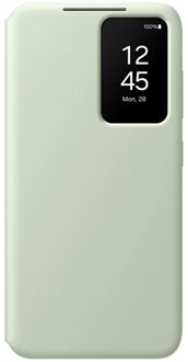 Galaxy S24 Smart View Wallet Case Light Green