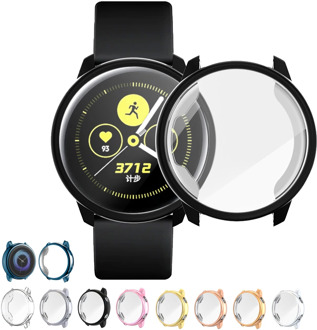 Galaxy Watch active case for Samsung galaxy watch active 40mm SM-R500 bumper Protector HD Full coverage Screen Protection case