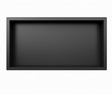 Galeria Inbouwnis - 30x60x7cm - Mat zwart Zwart mat