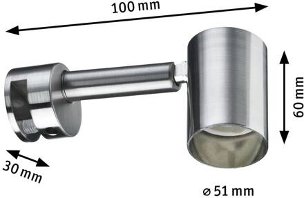 Galeria Simplo LED spiegellamp 5,3W GU10 99905