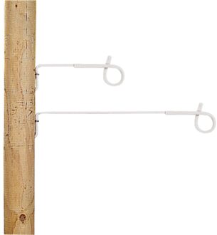 Gallagher Afstandsisolator Krulstaart - 17,5 cm - 10 stuks