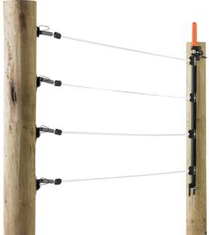 Gallagher Meerdraadse doorgangset 4x12,5mm lint - 6 stuks