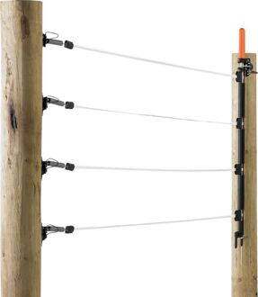 Gallagher Meerdraadse doorgangset 4x12,5mm lint - 6 stuks