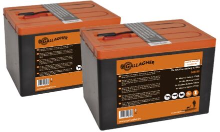 Gallagher PowerPack batterij (06) Duo 2 x 175Ah