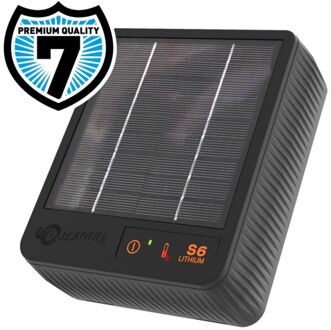 Gallagher Solar S6 Incl. Lithium Batterij - solar schrikdraadapparaat - 7500 V