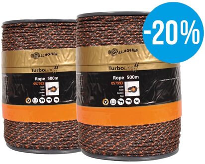 Gallagher Turboline Duopack- Schrikkoord - 2 x 500 meter