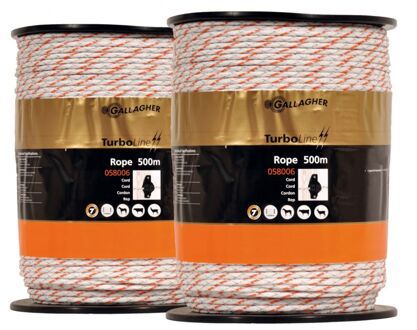 Gallagher Turboline Duopack- Schrikkoord - 2 x 500 meter