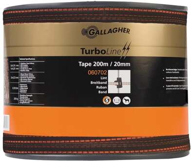 Gallagher TurboLine lint 20mm - 200 meter