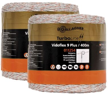 Gallagher Vidoflex 9 Turboline Plus - Duopack - 400 m