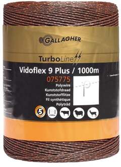 Gallagher Vidoflex 9 Turboline Plus- Schrikdraad - 1000 meter - 1000 meter