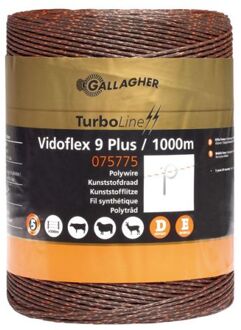 Gallagher Vidoflex 9 Turboline Plus- Schrikdraad - 1000 meter - 1000 meter