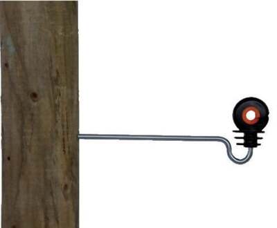 Gallagher XDI - Afstandschroefisolator XDI gebogen 20cm - 10 stuks