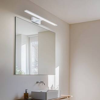 Gallery LED wandlamp, chroomkleurig, metaal breedte 62 cm IP44