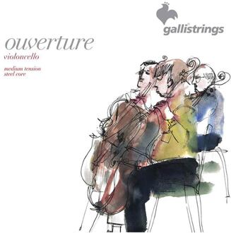 Galli OV61 snarenset cello snarenset cello, 3/4, premium steel core