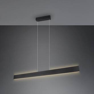 Galway hanglamp, mat zwart, omhoog/omlaag, CCT, metaal zwart mat