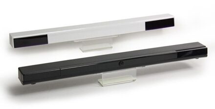 Game accessoires met Draadloze Sensor Bar Afstandsbediening Infrarood Ray voor Nintendo Wii/Wii U Console (zwart of wit voor optie)