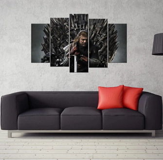 Game Of Thrones 5 Piece Mdf Table