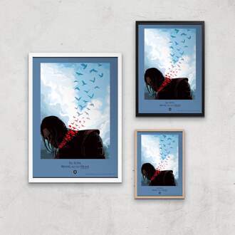Game of Thrones Bring Me His Head Giclee Art Print - A4 - Black Frame Meerdere kleuren