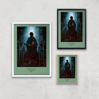 Game of Thrones Disappear Giclee Art Print - A4 - Wooden Frame Meerdere kleuren