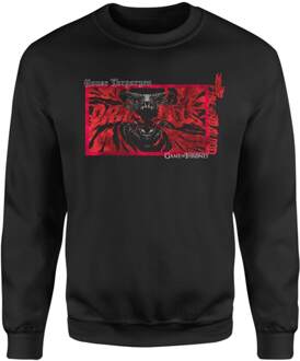 Game of Thrones Fire And Blood Sweatshirt - Black - XL - Zwart