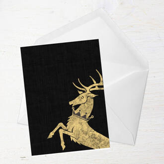 Game of Thrones House Baratheon Greetings Card - Large Card