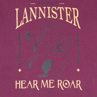 Game of Thrones House Lannister Men's T-Shirt - Bordeaux - L - Burgundy