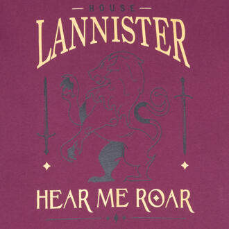 Game of Thrones House Lannister Men's T-Shirt - Bordeaux - S Wijnrood