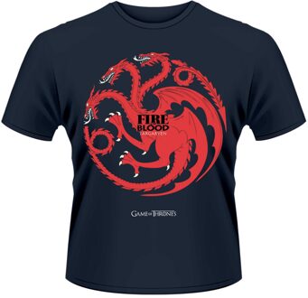 Game of Thrones T-Shirt Fire and Blood size L