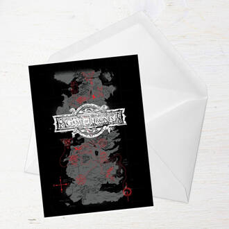 Game of Thrones Westeros Greetings Card - Giant Card