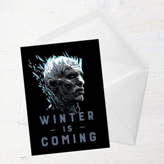 Game of Thrones Winter Is Coming Greetings Card - Standard Card