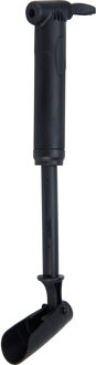 Game on Sport Compacte Fietspomp - Handpomp - zwart - 20 cm - met houder