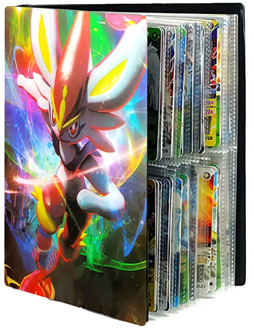 Game Pokemon Cards Album Book 240Pcs Anime Card Collectors Holder Loaded List Capacity Binder Folder Pokemons Toys for gifts Kid