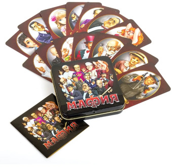Game Table card "Mafia" (Tin box)