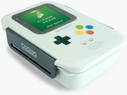 Gamebox lunchbox/broodtrommel - 21 x 14 x 6 cm - Broodtrommels en vershoudbakjes