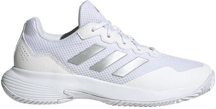 Gamecourt 2.0 Clay Tennisschoenen Dames wit - zilver - 44