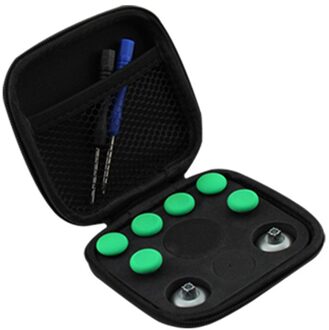 Games Accessoires 8 In 1 Analoge Joysticks Vervanging Reparatie Kits Metalen Magnetische Stok Controllers Voor PS4 / Xbox One/schakelaar groen