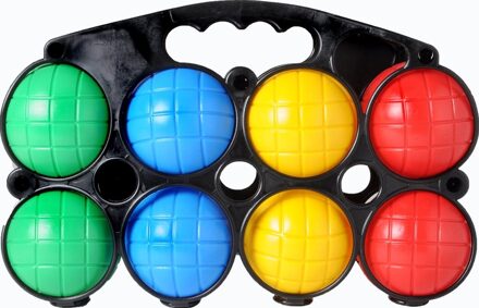 Games Jeu De Boule Set 8 Plastic Ballen