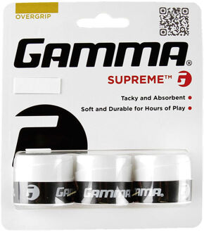 Gamma Supreme overgrip (White)