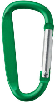 Gancho clip-on aluminium karabijnhaak Groen - One size